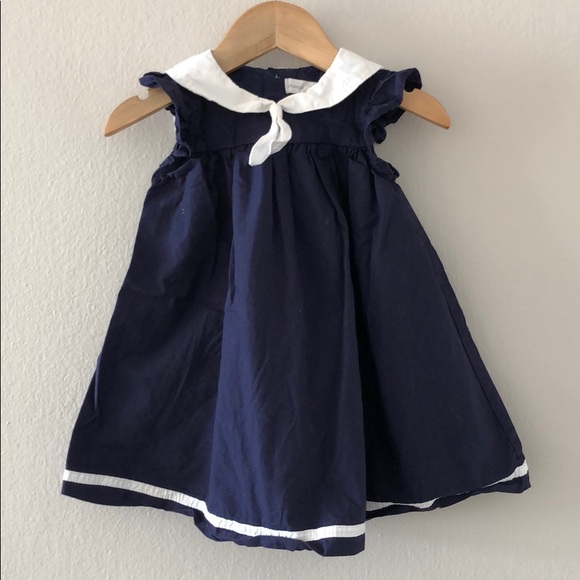 pumpkin patch Other - Navy blue sailor dress